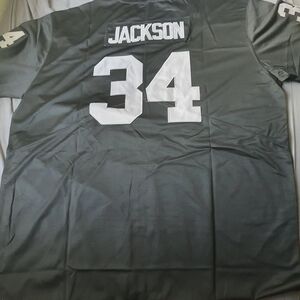 Bo Jackson Black Jersey Shirt